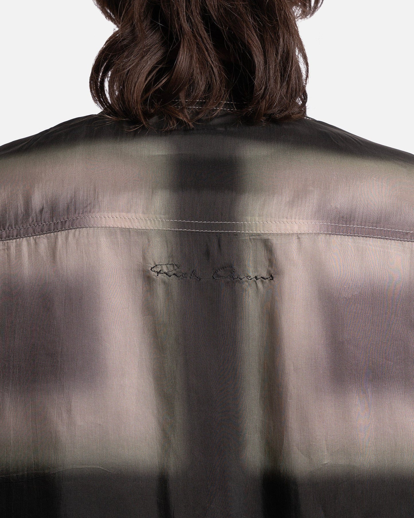 Rick Owens Men's Jackets Reversible Flight Bomber in Black/Black Plaid