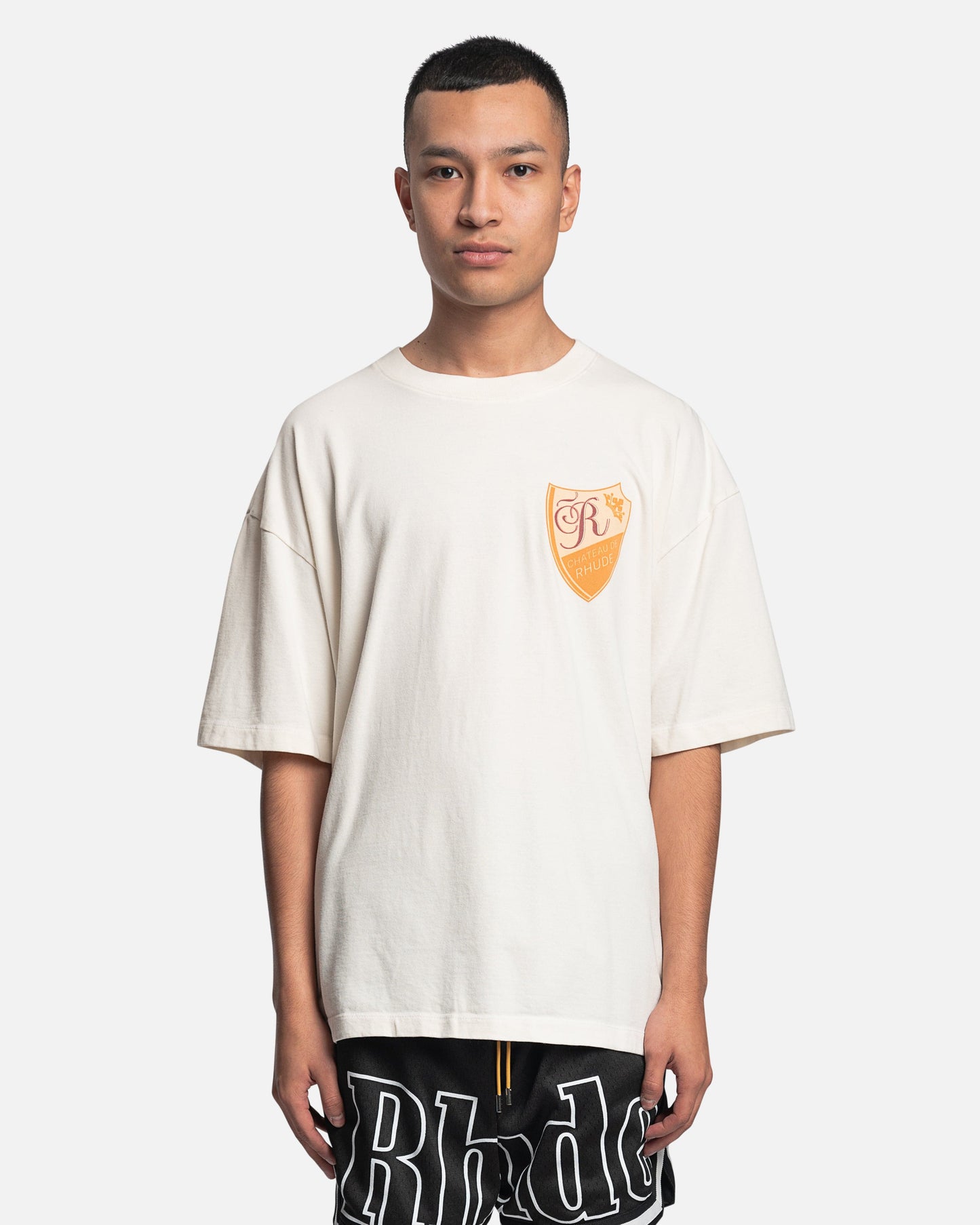 Rhude Men's T-Shirts Rhude Chateau T-Shirt in Vintage White