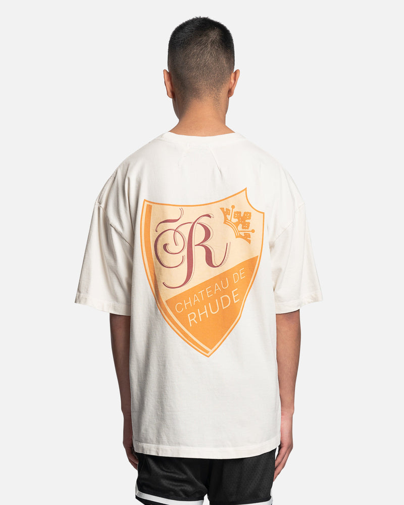 Rhude Men's T-Shirts Rhude Chateau T-Shirt in Vintage White