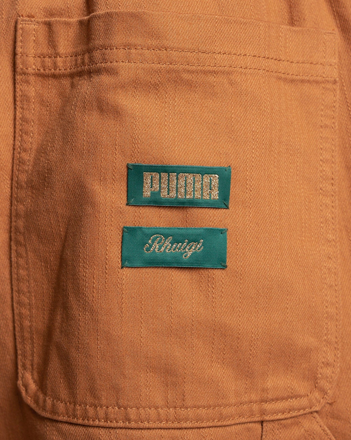 Puma Men's Pants Rhuigi Double Knee Pants in Khaki