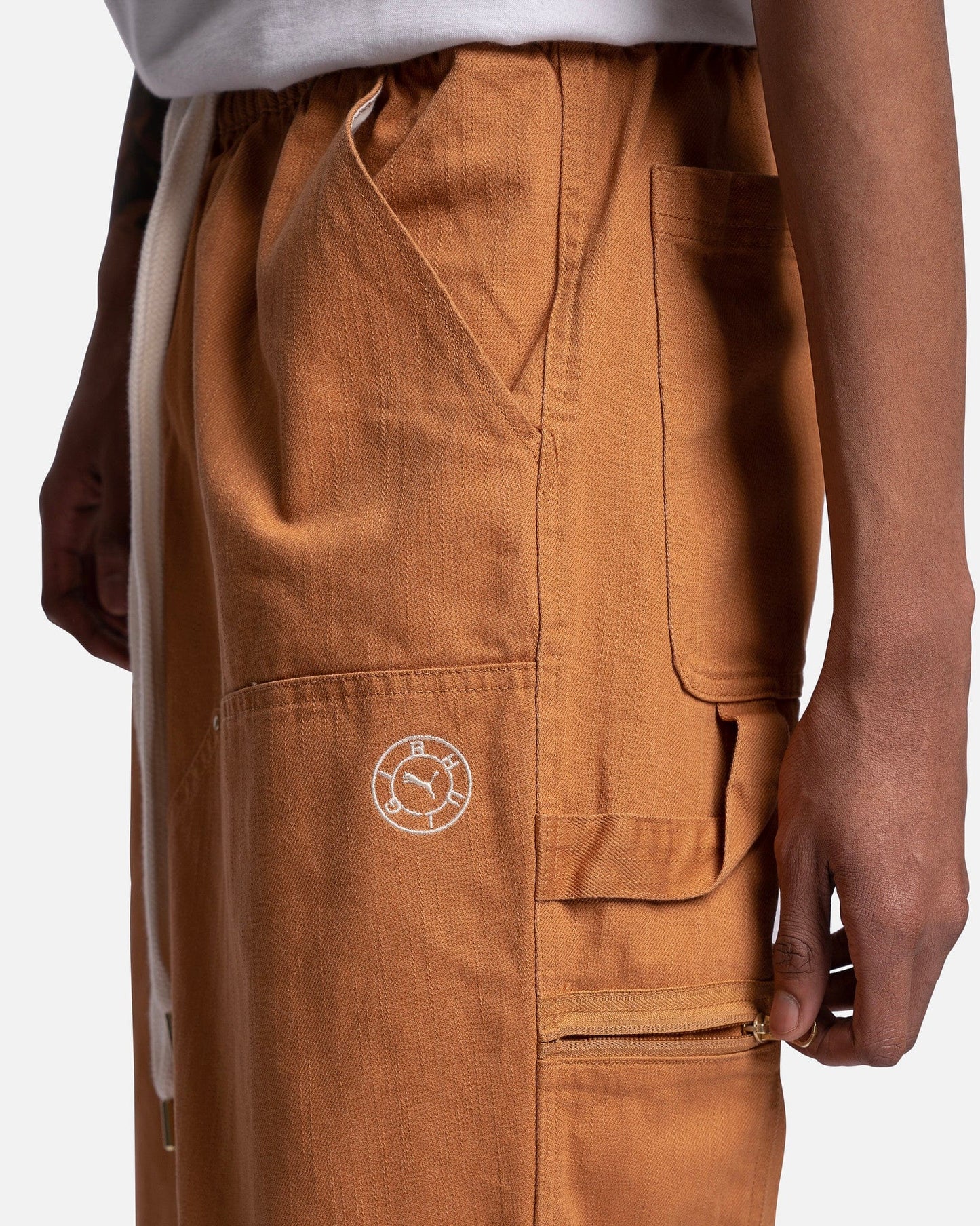 Puma Men's Pants Rhuigi Double Knee Pants in Khaki