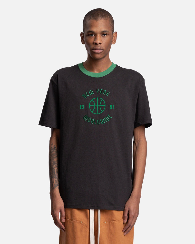 Puma Men's T-Shirts Rhuigi Graphic T-Shirt in Black/Green