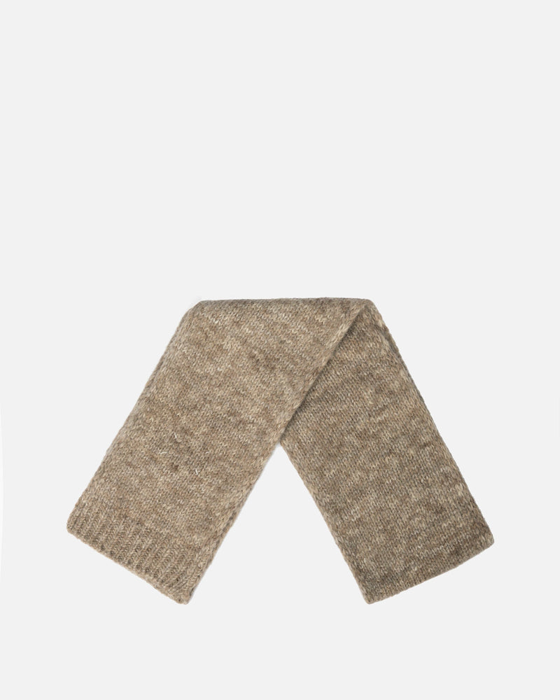 Maison Margiela Scarves Ribbed Scarf in Brown