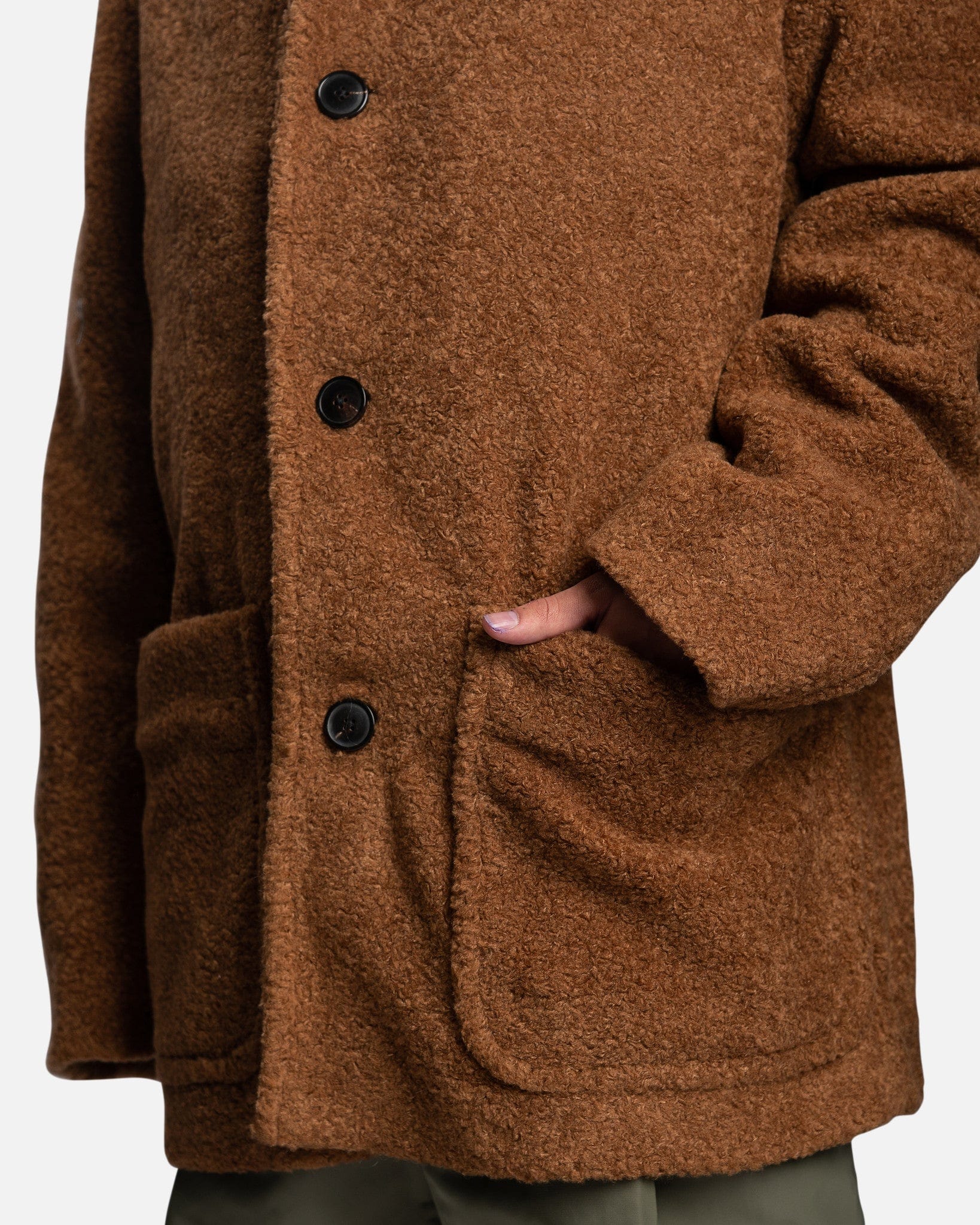 Dries Van Noten Men's Coat Ronnor Coat in Camel