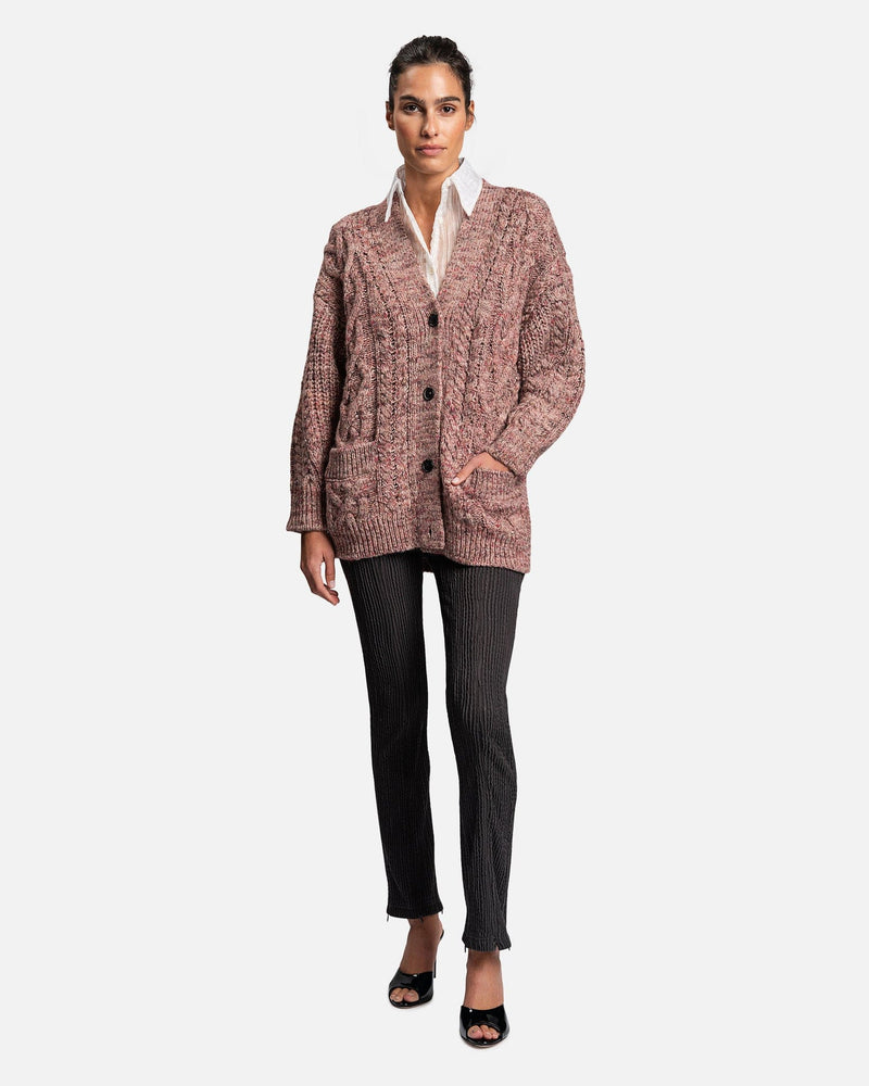 Isabel Marant Etoile Women Sweaters Roswell Mohair Cardigan in Pink
