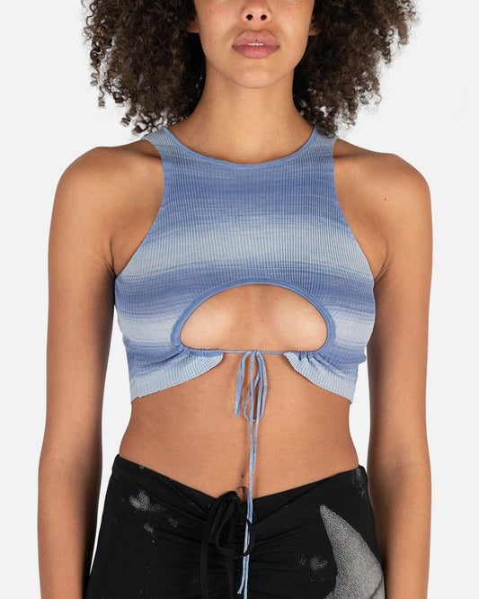 Paloma Wool Women Tops Roure Sleeveless Knit Top in Blue
