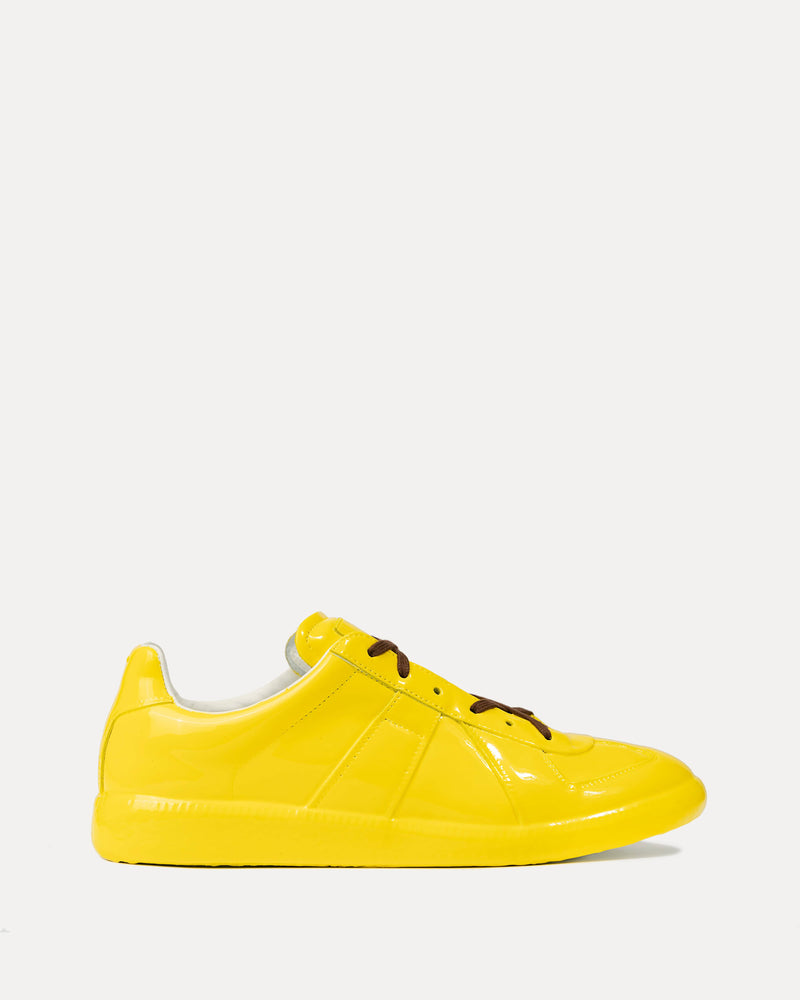 Maison Margiela Men's Sneakers Rubber Dipped Replica Sneaker in Yellow