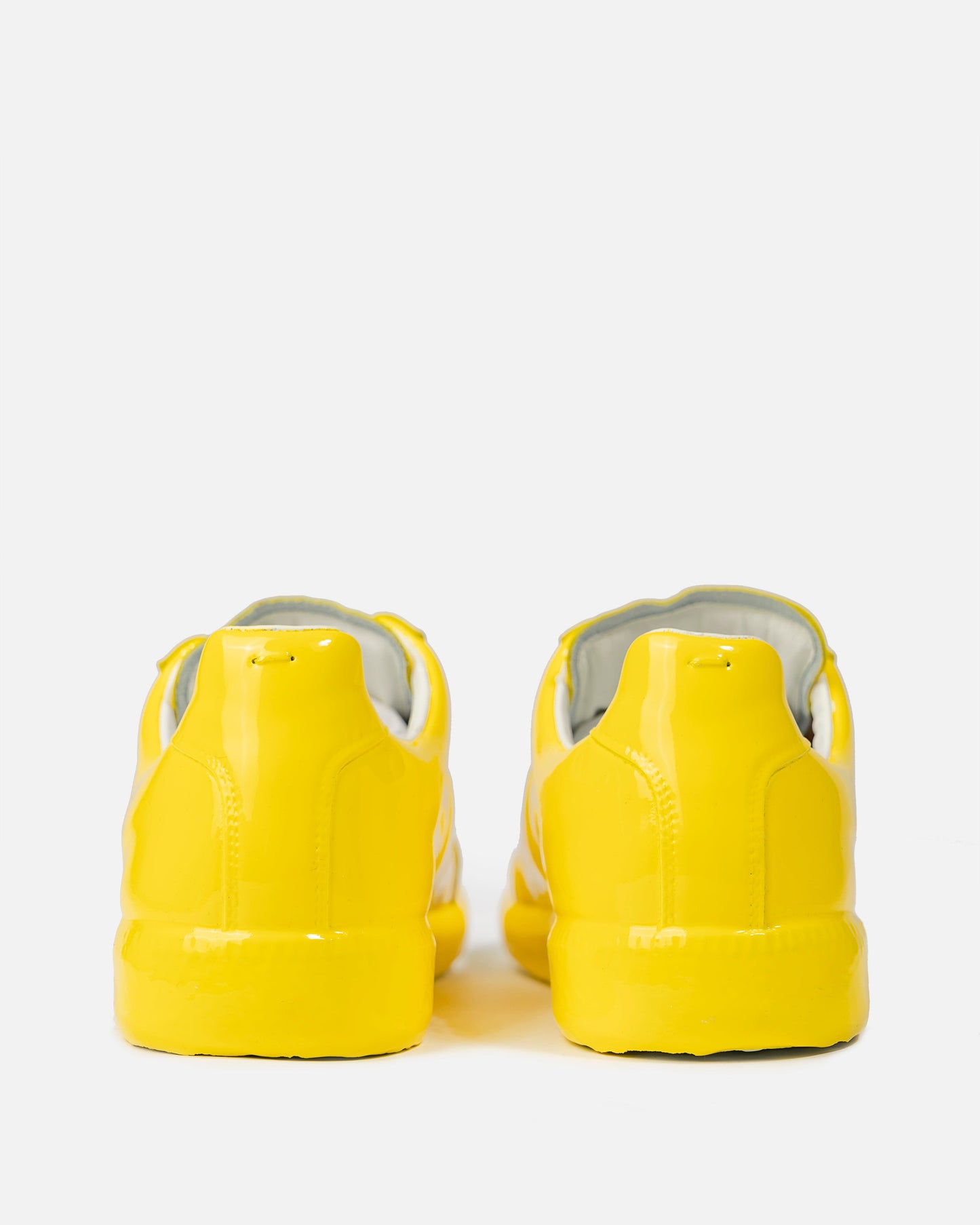 Maison Margiela Men's Sneakers Rubber Dipped Replica Sneaker in Yellow