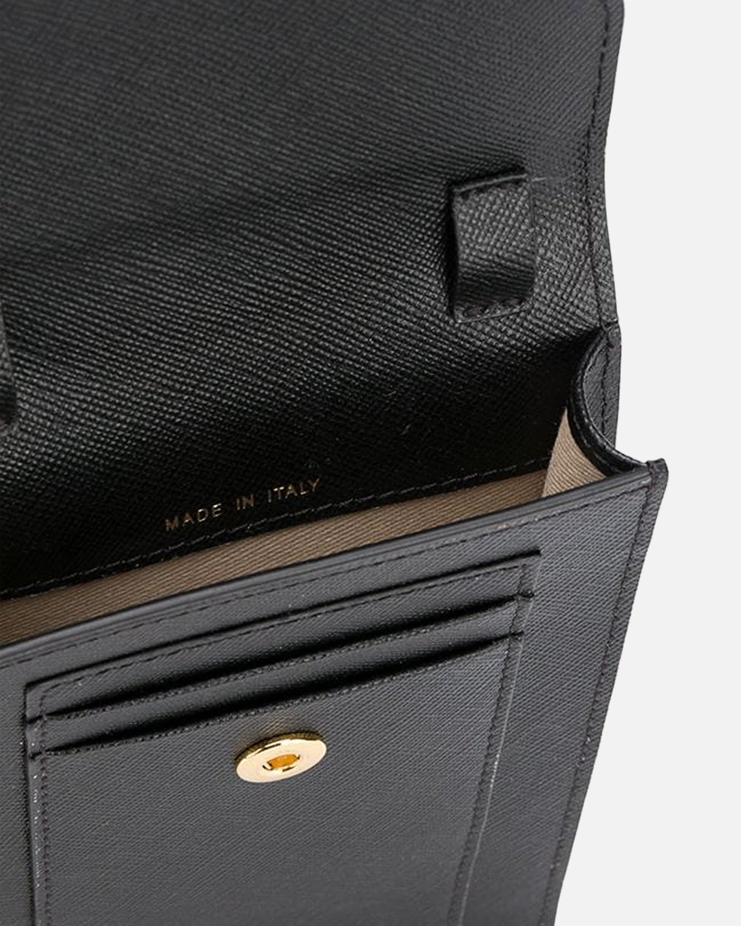 Saffiano Leather Phone Case in Black – SVRN