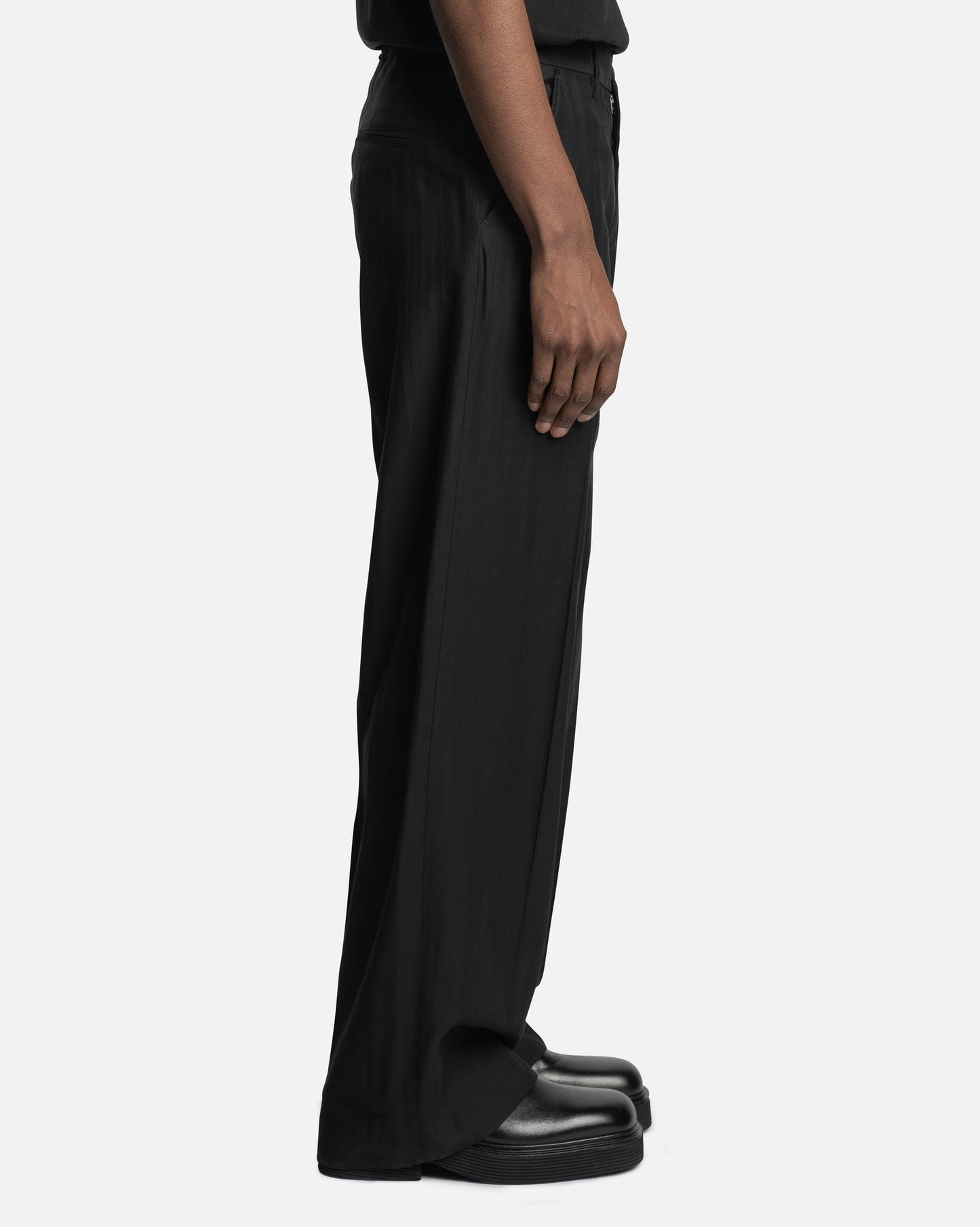 Our Legacy Men's Pants Sailor Trouser in Black Experience Viscose