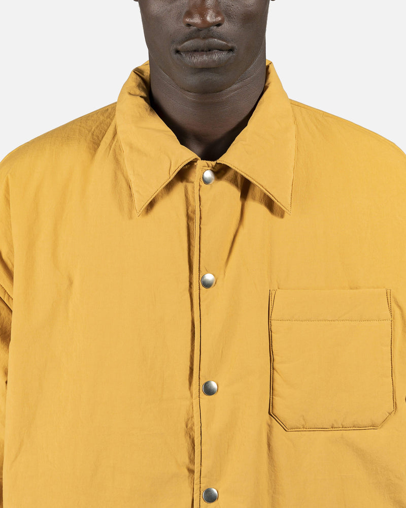 John Elliott Men's Jackets Scout Overshirt in Honey