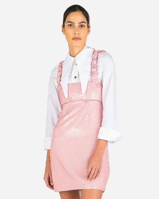 Ganni Women Dresses Sequined Dress in Light Lilac