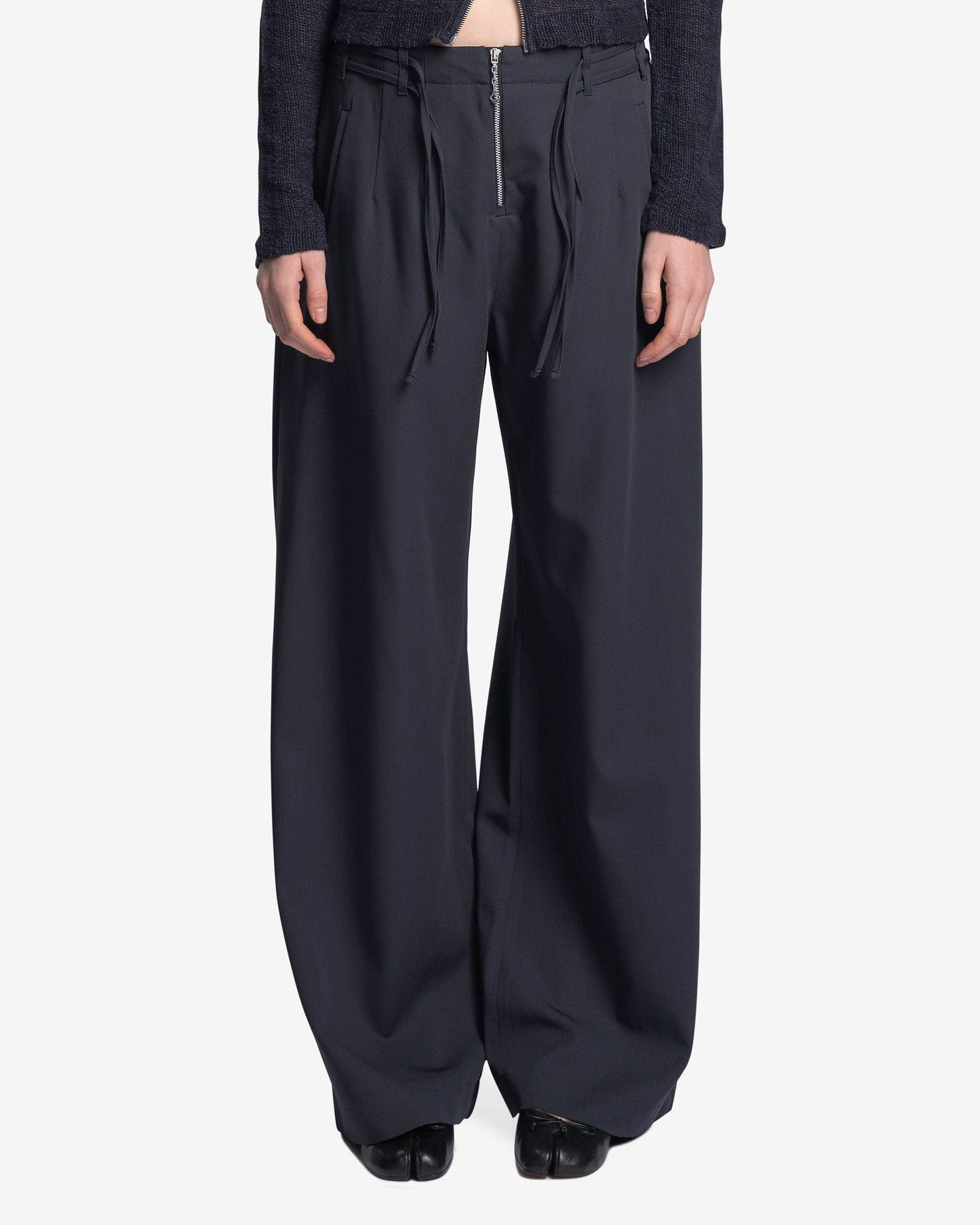 Our Legacy Women Pants Serene Trouser in Phantom Blue Summer Wool
