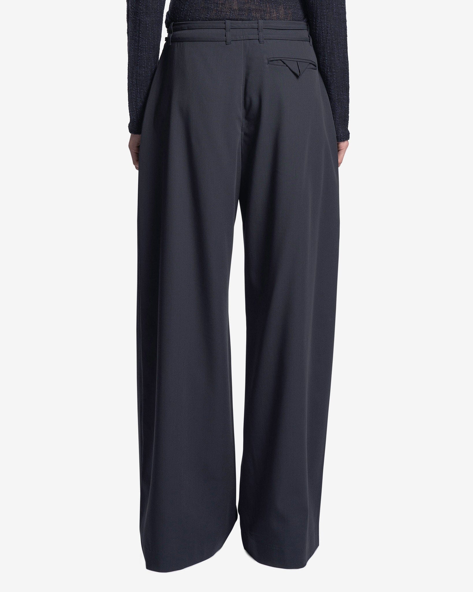 Our Legacy Women Pants Serene Trouser in Phantom Blue Summer Wool