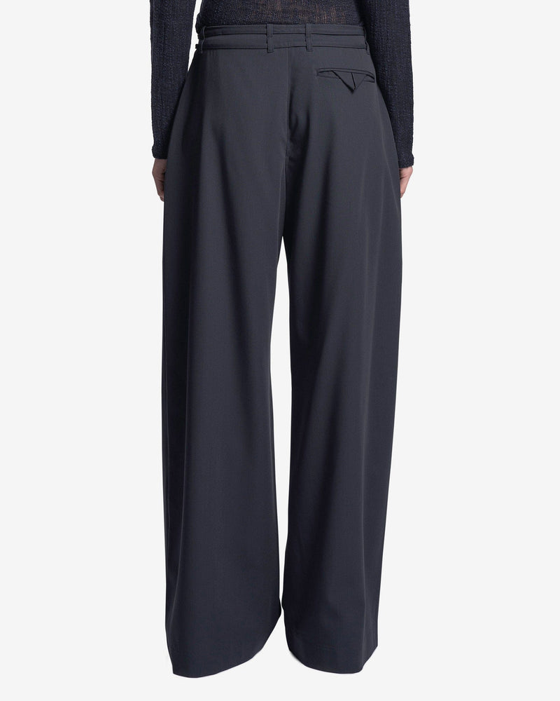 Our Legacy Women Pants Serene Trouser in Phantom Blue Summer Wool