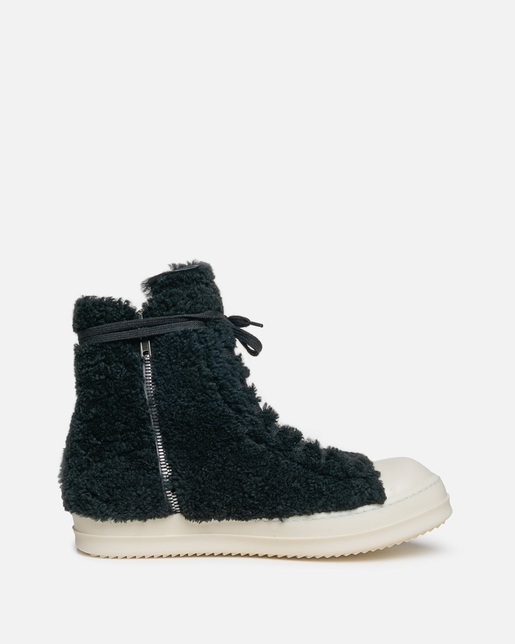 Shearling Raf Simons Ramones Shearling Ramones In Black/Milk
