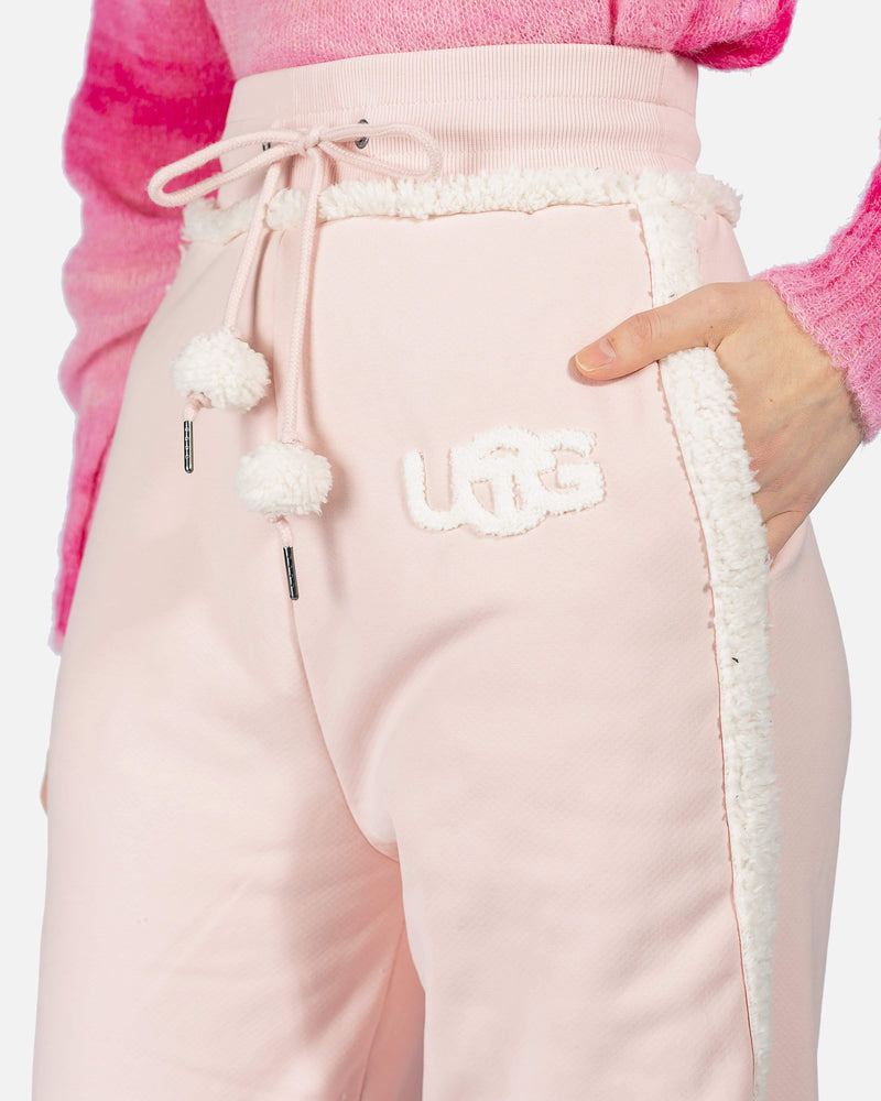 UGG x Telfar Women Pants Sherpa Sweatpant in Pink