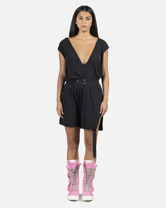 Rick Owens DRKSHDW Women Dresses Short Bodybag in Black