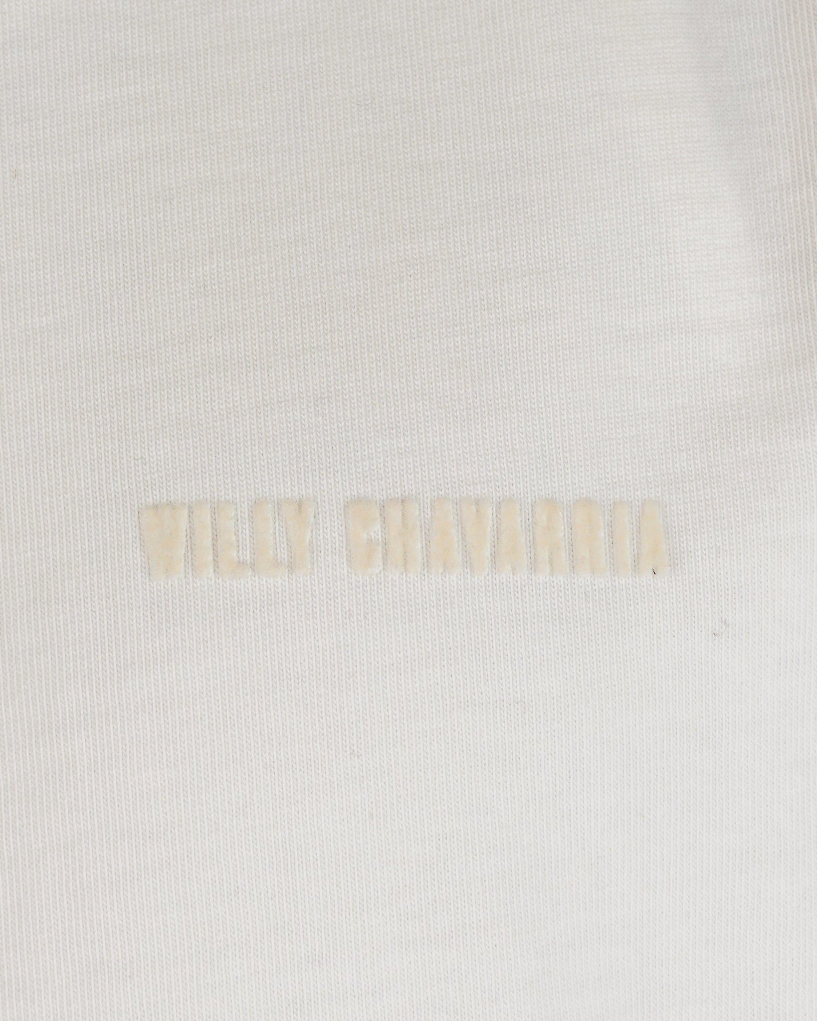 Willy Chavarria Men's T-Shirts Short Sleeve Buffalo T in Bright White