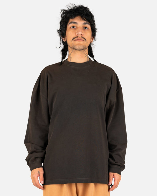 Willy Chavarria Men's T-Shirts Short Sleeve Buffalo T in Dirty Black