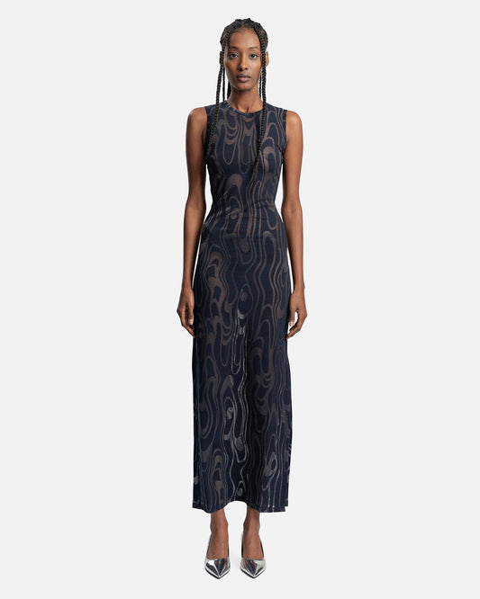 Eckhaus Latta Women Dresses Shrunk Dress in Wave