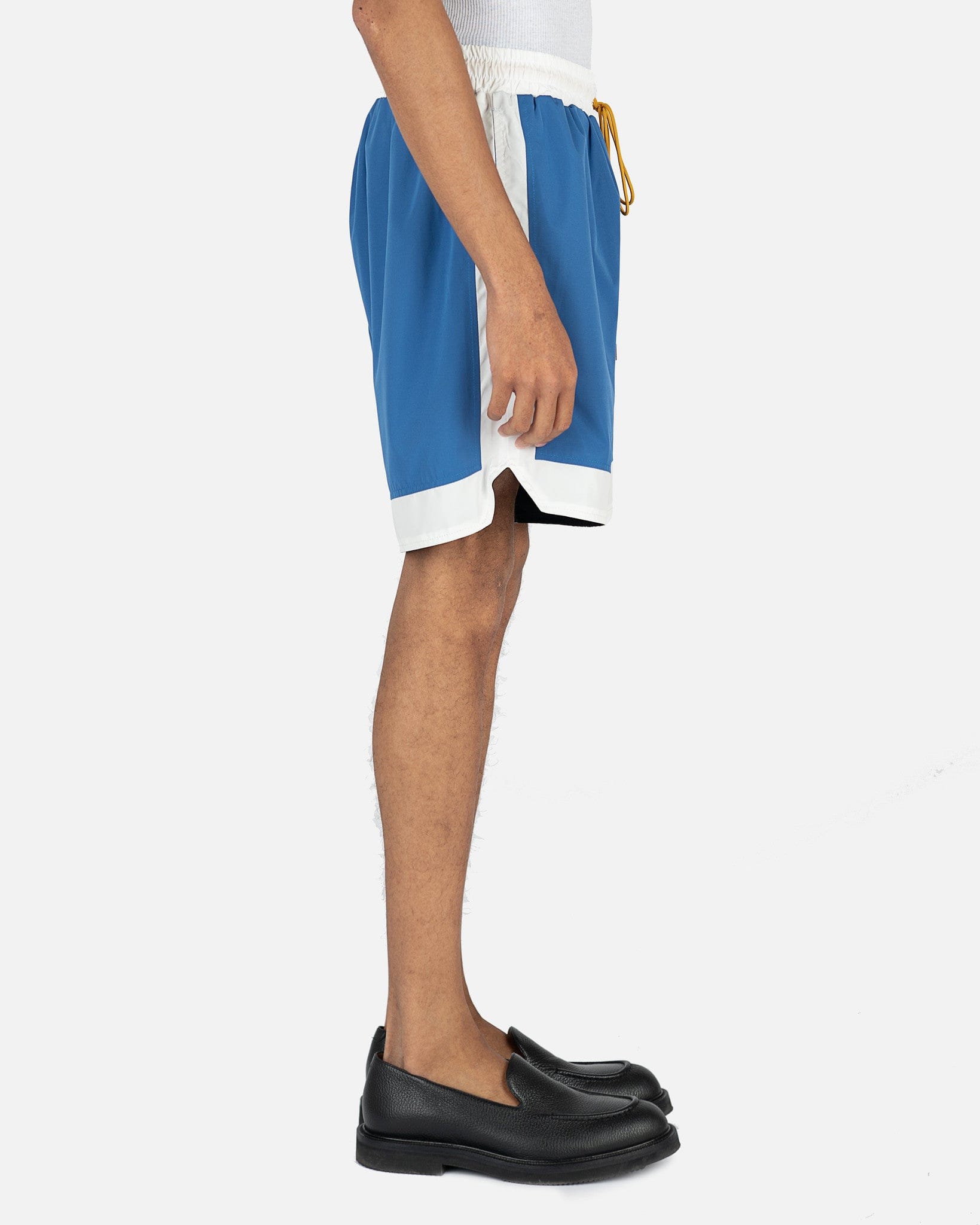 Rhude Men's Shorts Side Logo Short in Royal Blu