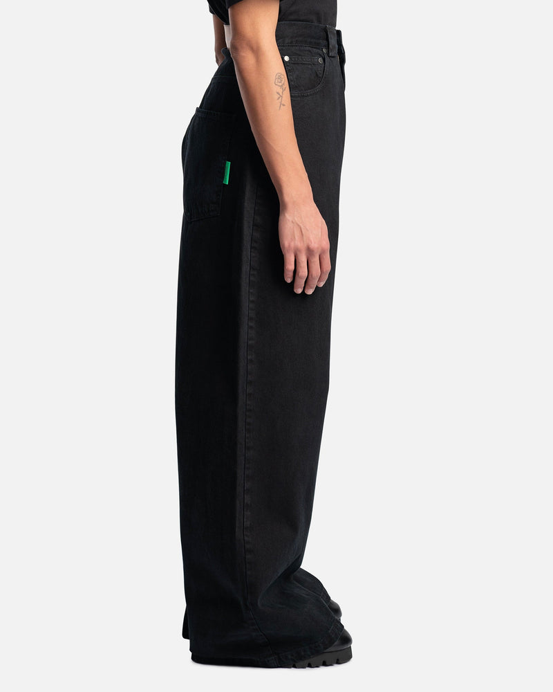 Willy Chavarria Men's Jeans Silverlake Jean in Black