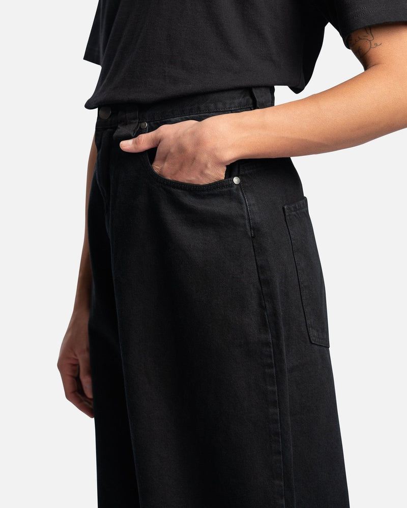 Willy Chavarria Men's Jeans Silverlake Jean in Black