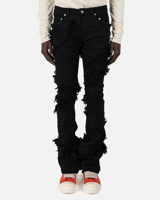 Rick Owens DRKSHDW Men's Pants Slashed Tyrone Bootcut