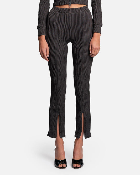 Eckhaus Latta Women Pants Sliced Pants in Nightfall