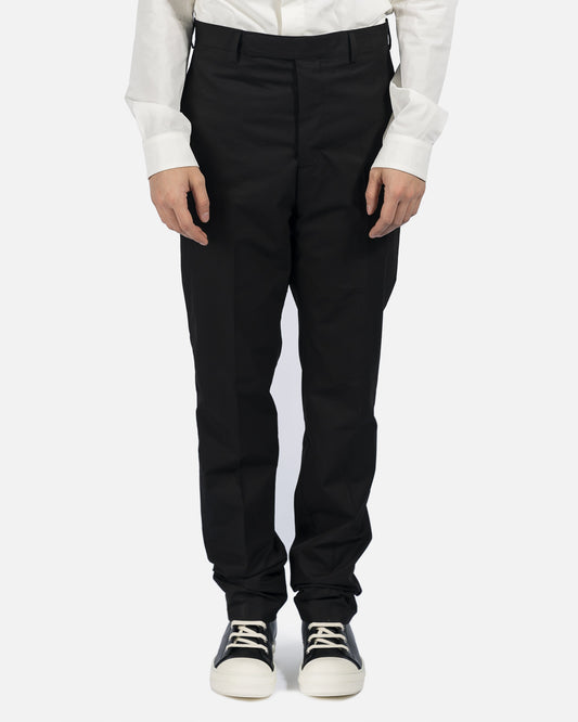 Rick Owens Men's Pants Slim Astaires in Black