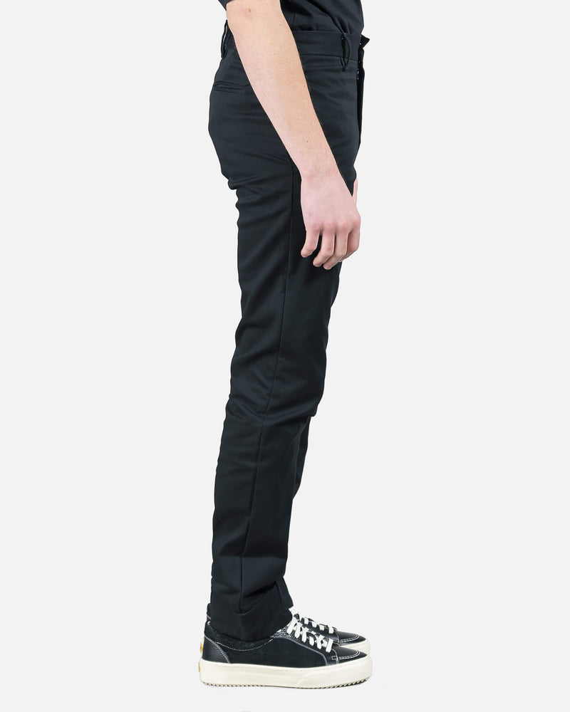 Rhude Men's Pants Slim Triangle Cuff Trouser in Black
