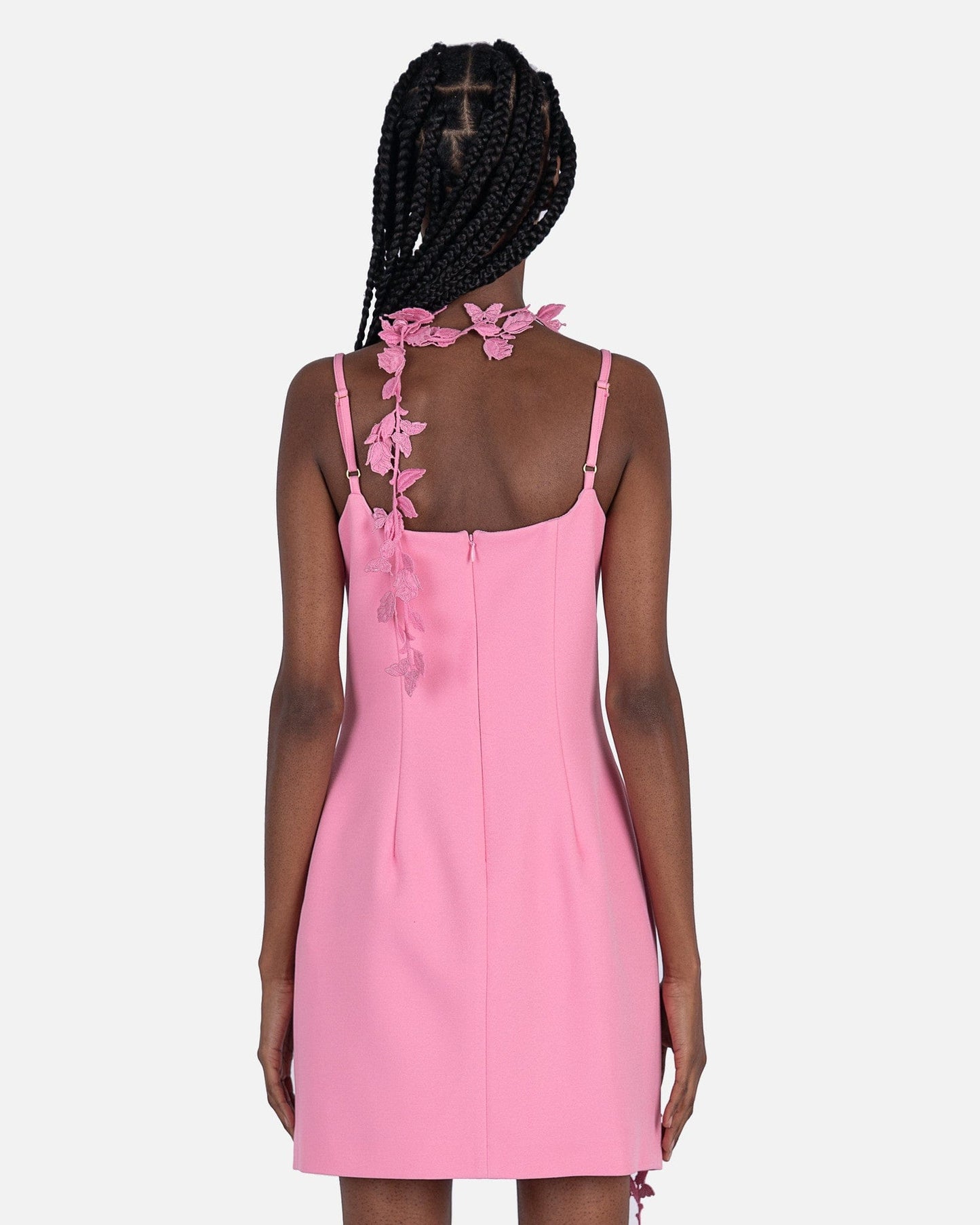 Blumarine Women Dresses Slip Dress with Embroidery in Pink