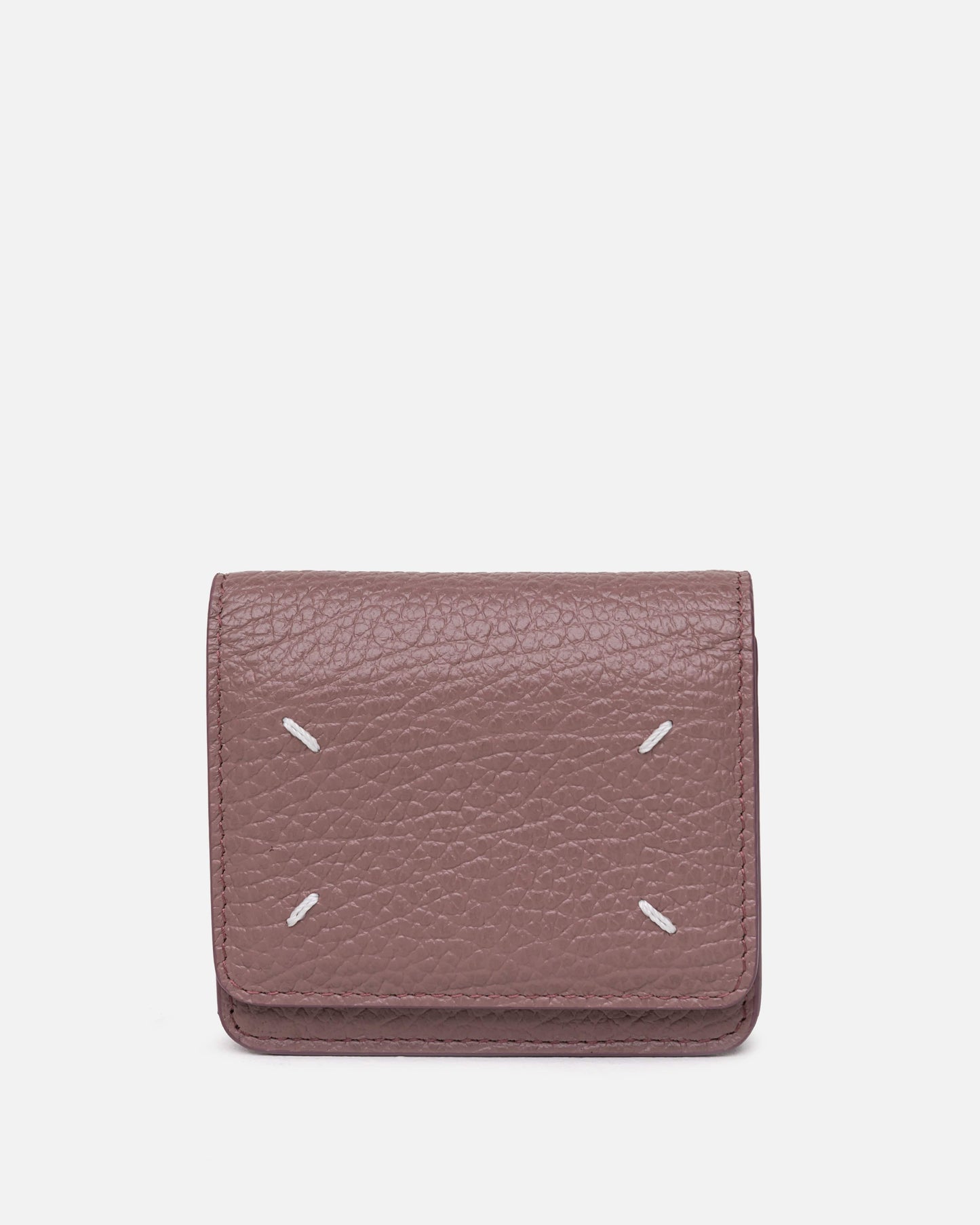 Maison Margiela Leather Goods Small Chain Wallet in Pink