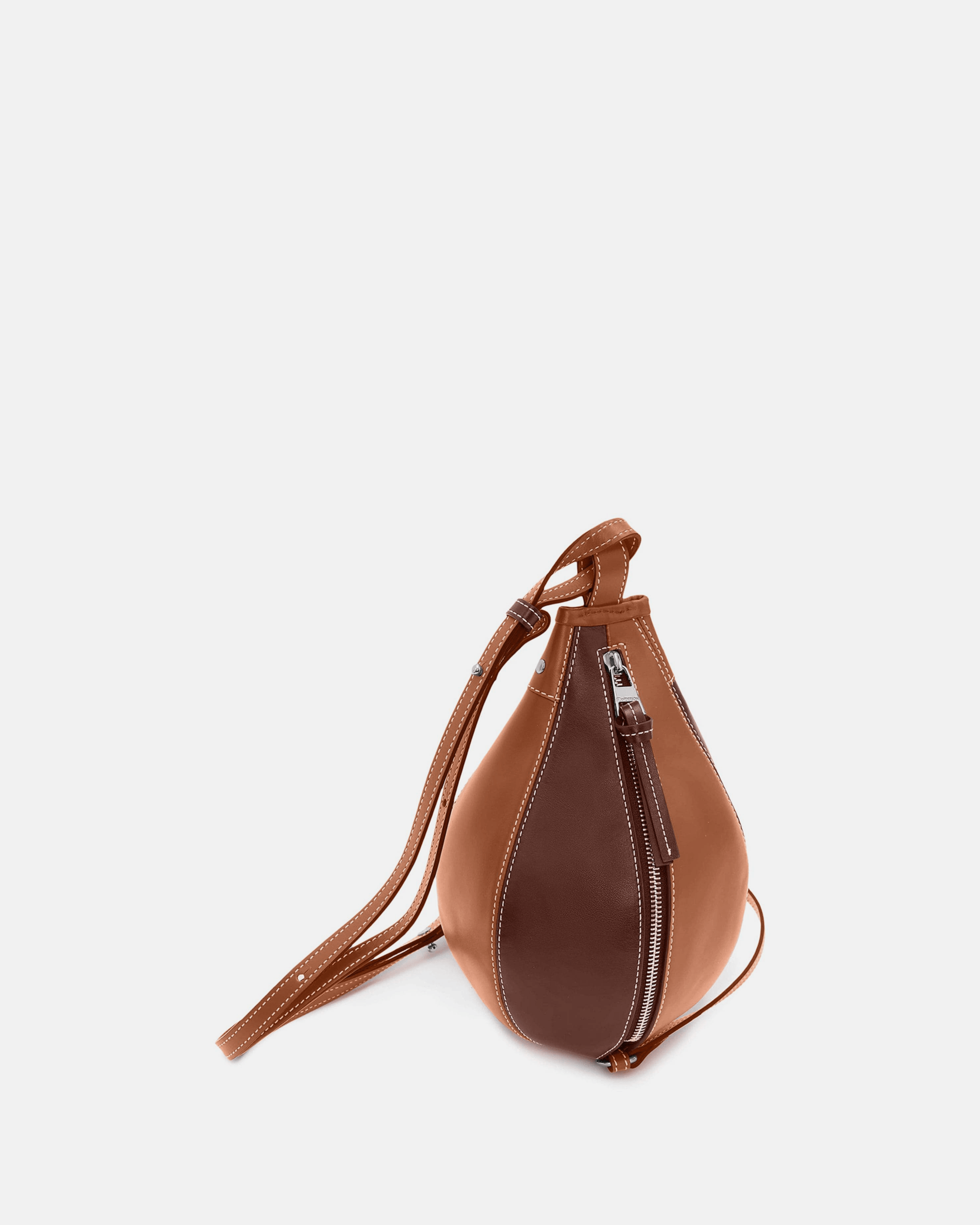 JW Anderson Men's Bags Small Punch Bag in Pecan