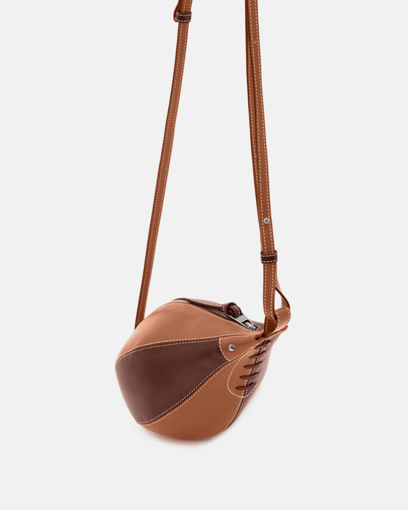 JW Anderson Men's Bags Small Punch Bag in Pecan