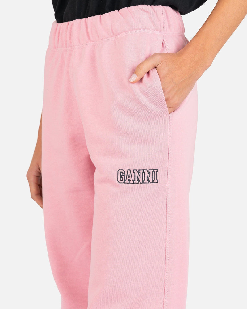 Ganni Women Pants Software Isoli Sweatpants in Sweet Lilac