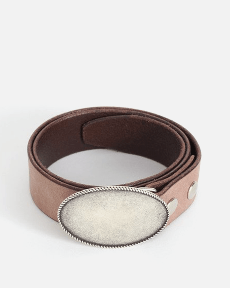 Our Legacy Leather Goods Speed Belt in Brown