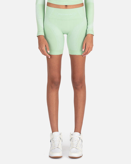 MISBHV Women Shorts Sports Active Classic Biker Shorts in Mint