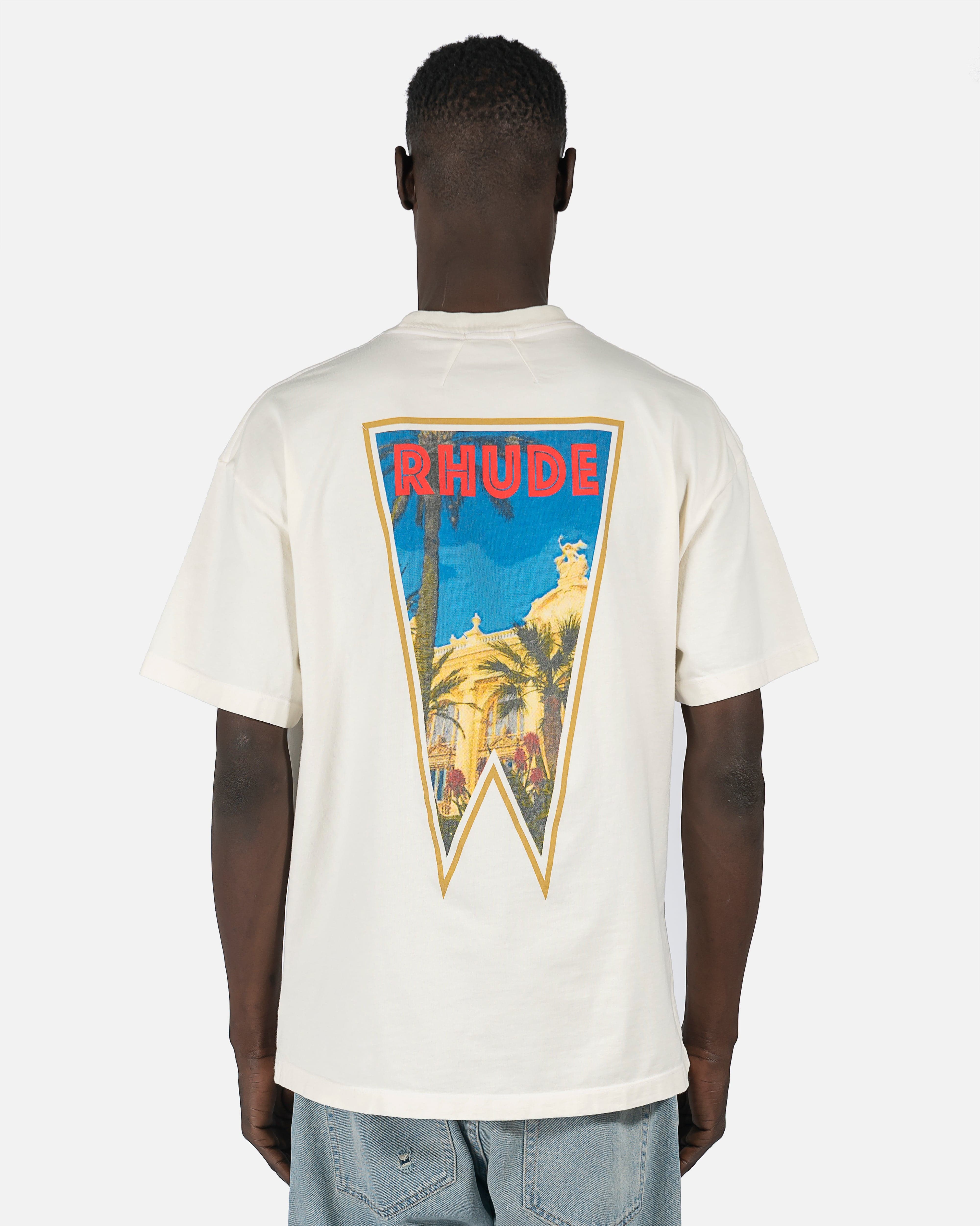 rhude stamp tee