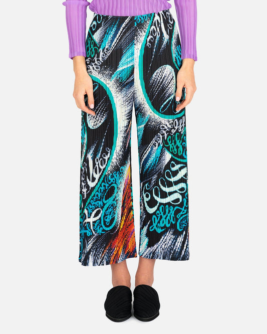 Pleats Please Issey Miyake Women Pants Stormy Pants in Black
