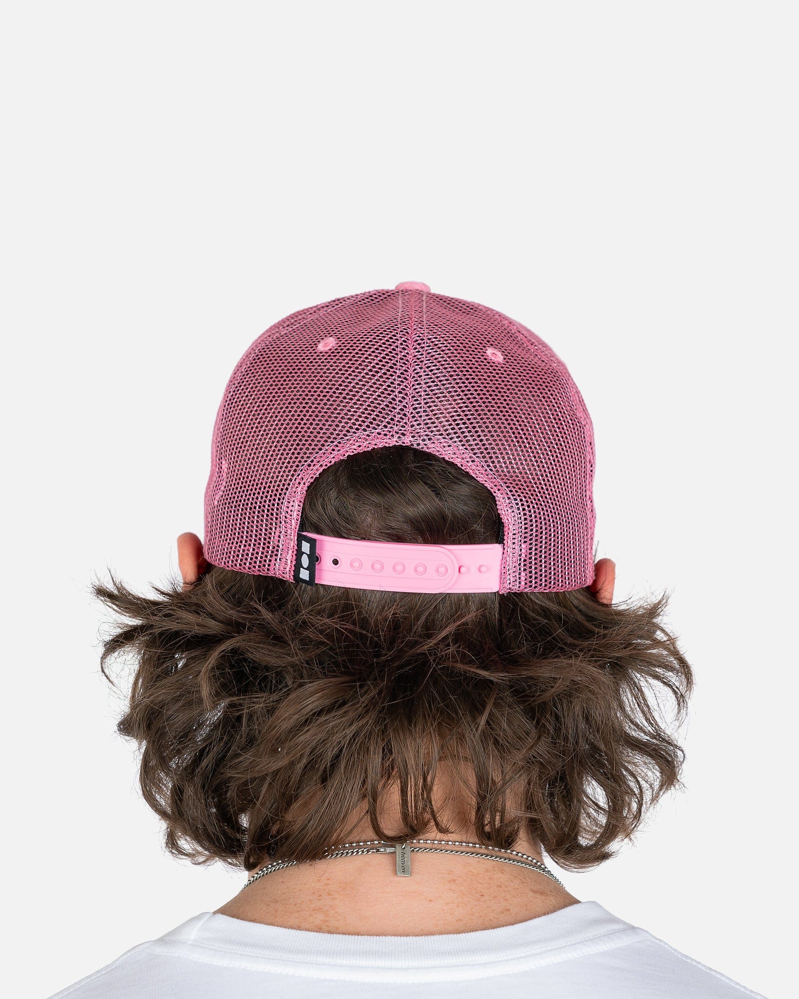 NAHMIAS Men's Hats Summerland Corduroy Trucker Hat in Pink