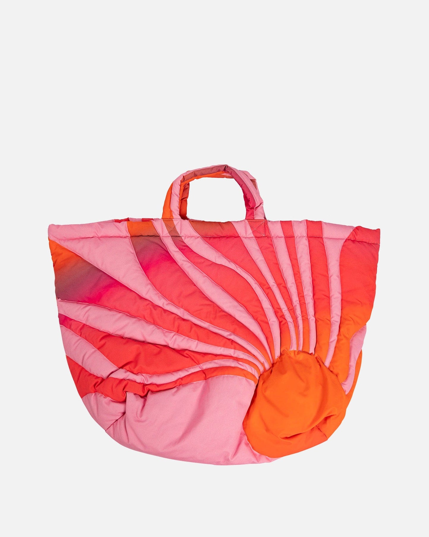 ERL Men's Bags Sunset Puffer Bag in Pink