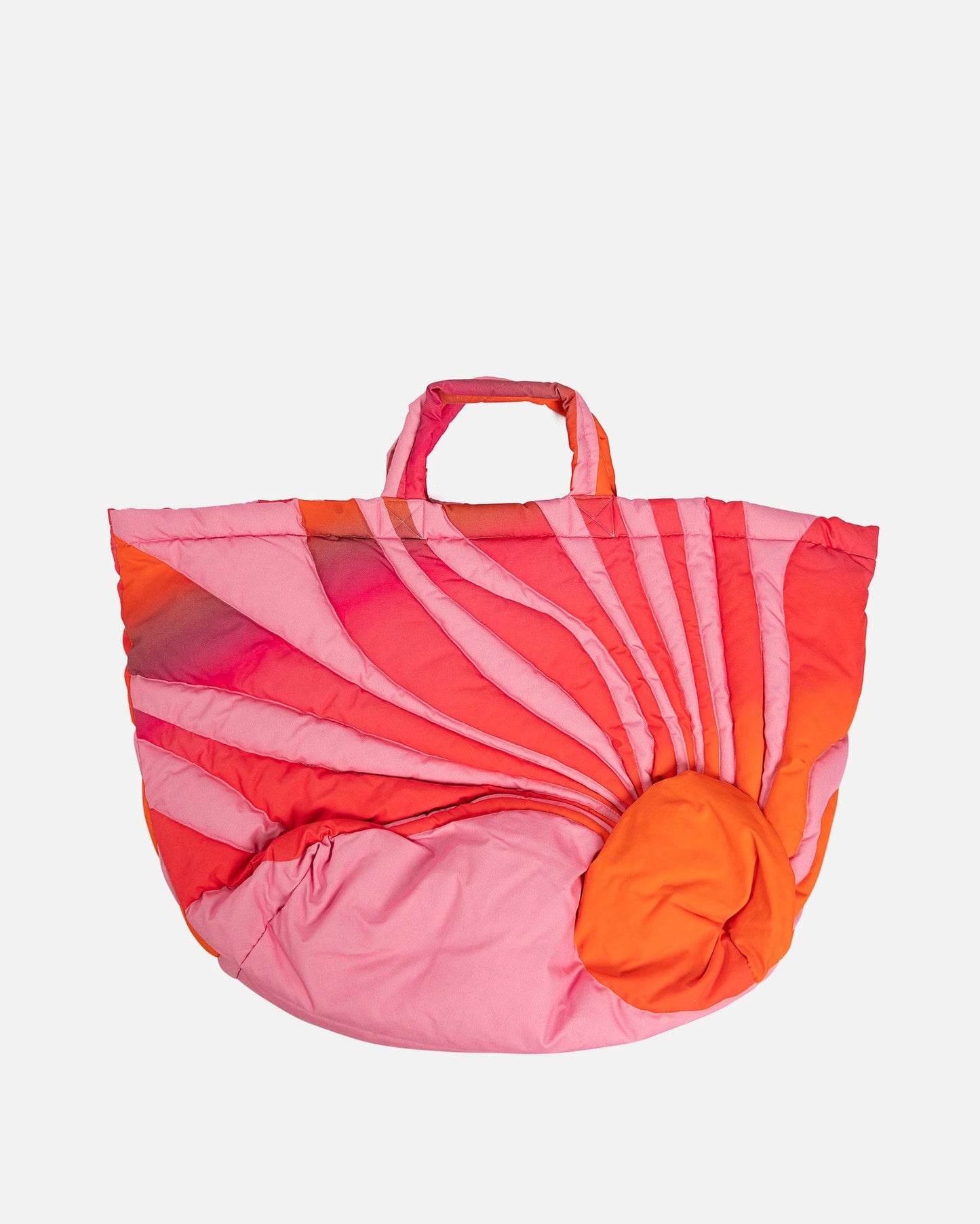 ERL Men's Bags Sunset Puffer Bag in Pink