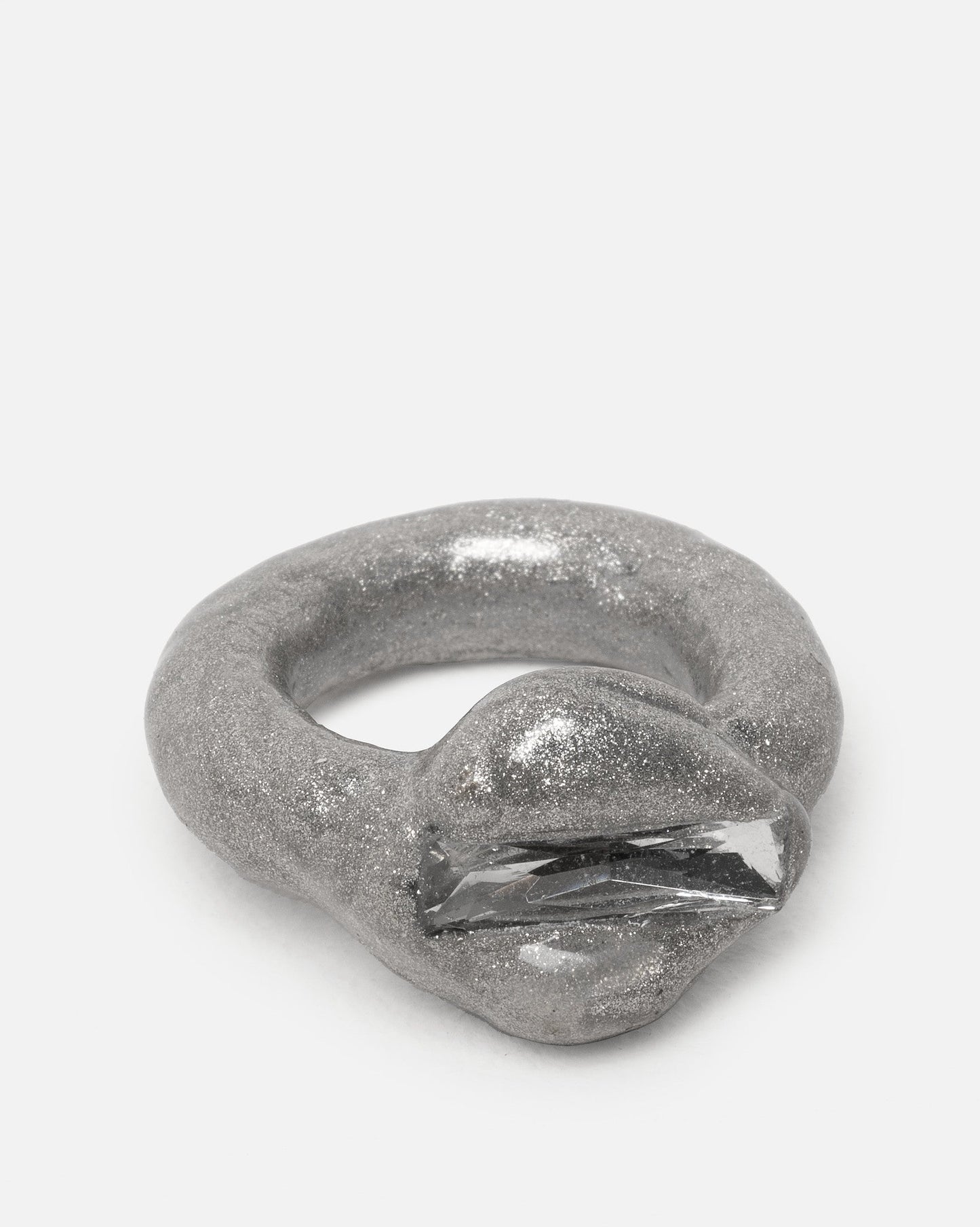 BLOBB Jewelry SVRN OG Blobb Ring in Silver/Gray