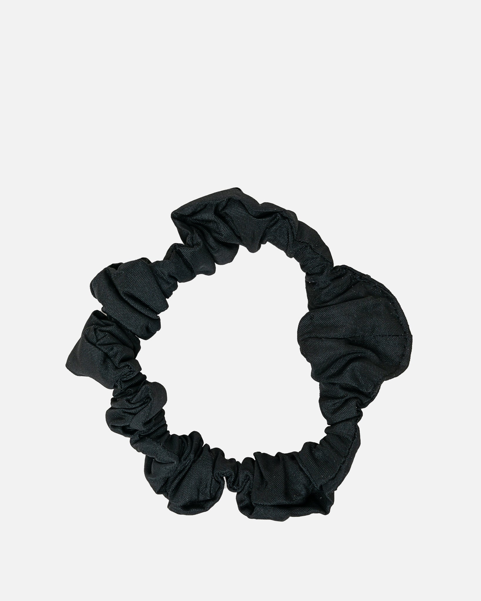 Ganni Jewelry Tafetta Scrunchie in Black