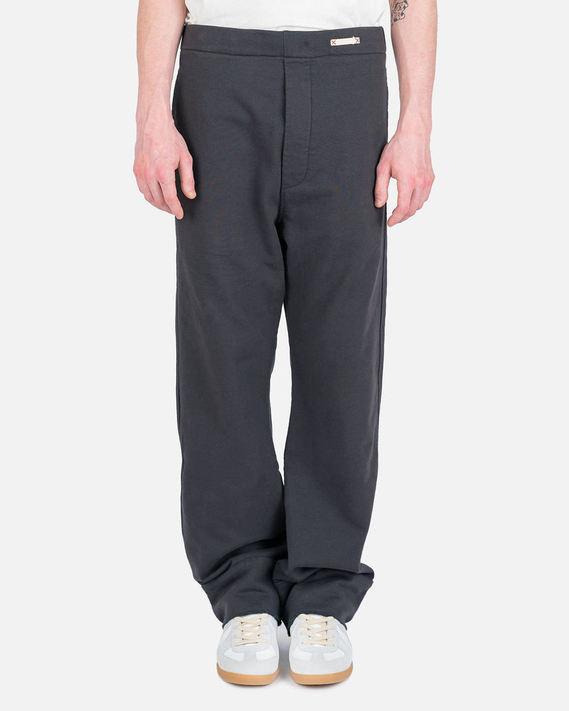 Maison Margiela Men's Pants Tailored Trousers in Steel Grey