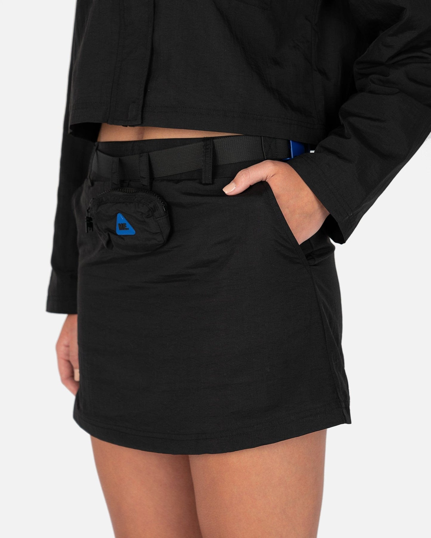 Melody Ehsani Women Skirts TCB Mini Skirt in Black