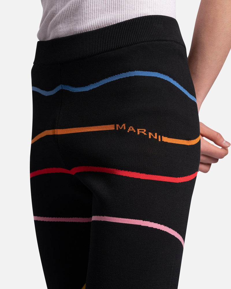Marni – Techno Cotton Rainbow Trousers Multi