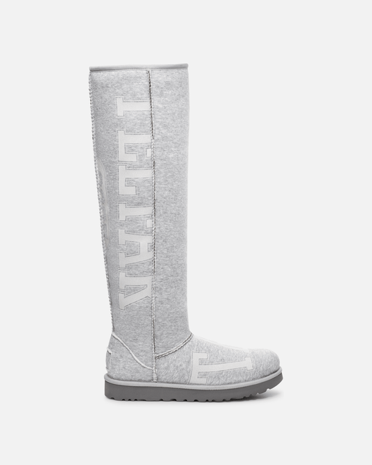 UGG x Telfar Women Boots Telfar Fleece Boot Tall in Heather Grey